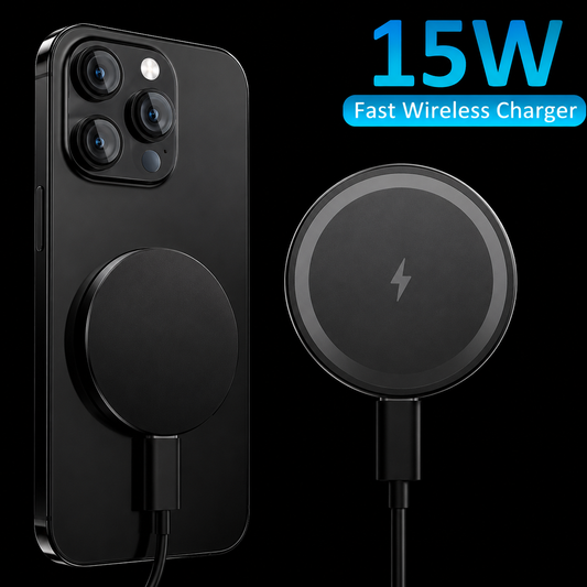 Magnetic Wireless Charger Phone Pad For Magsafe iPhones & Max Airpods 4 Pro Magnet Fast Charging Station